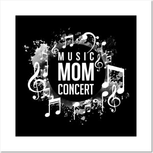 Music Mom Concert , Mama Music Tones Posters and Art